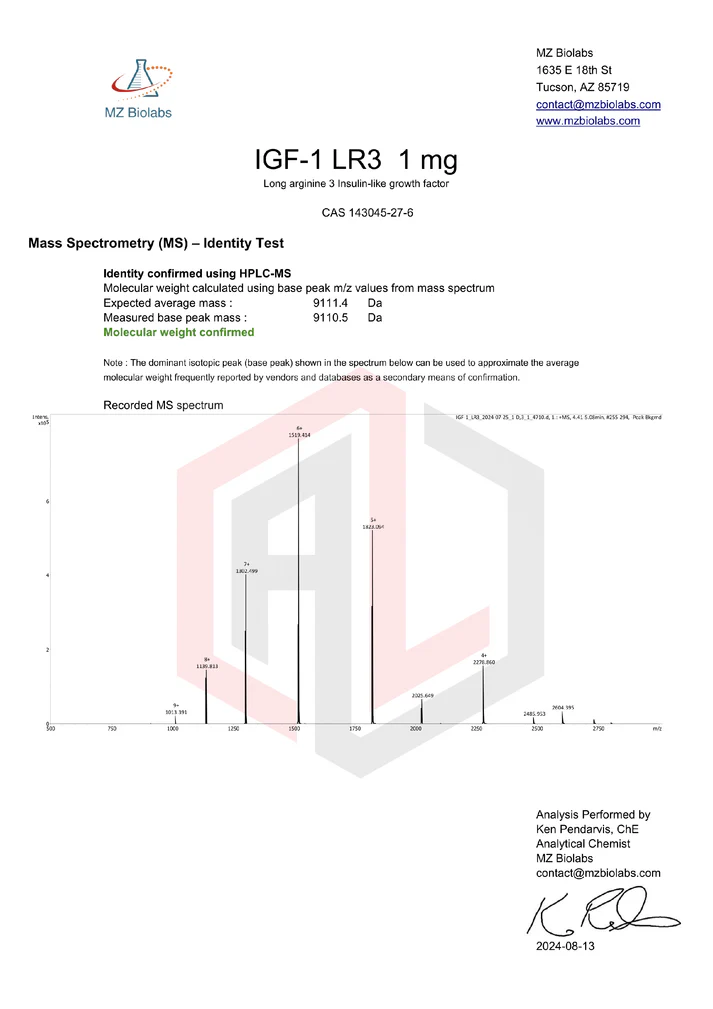 IGF-1 LR3 1MG