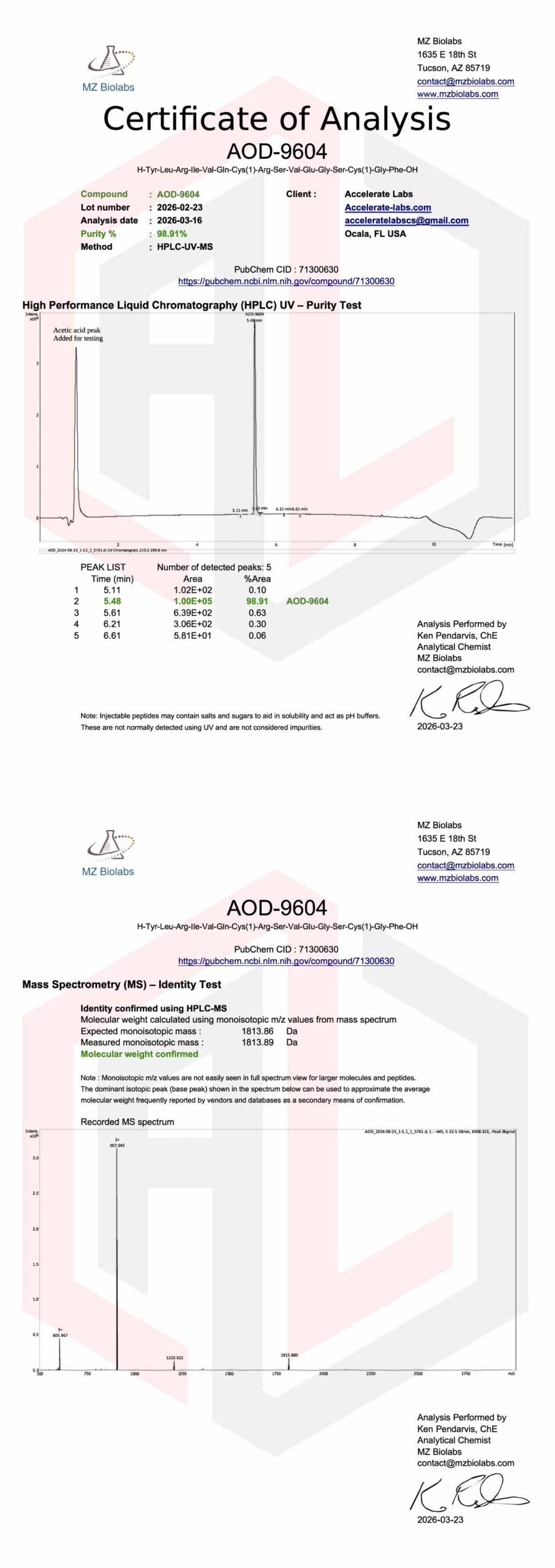 AOD-9604 5MG